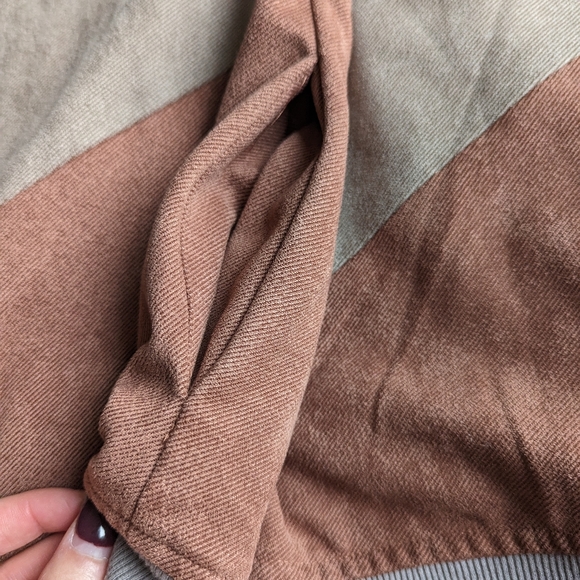 Paper Crane Chevron Bomber Jacket - Picture 5 of 6